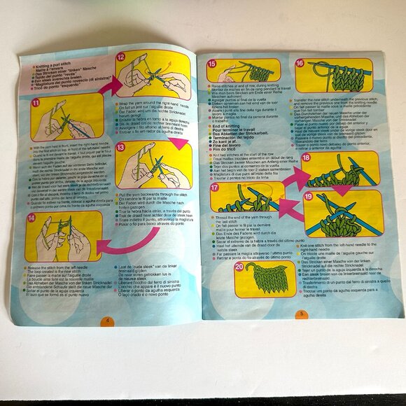 Knitting Kit for Beginners, Kids & Adults – Make a Pair of Gloves w/All Supplies - Picture 3 of 6